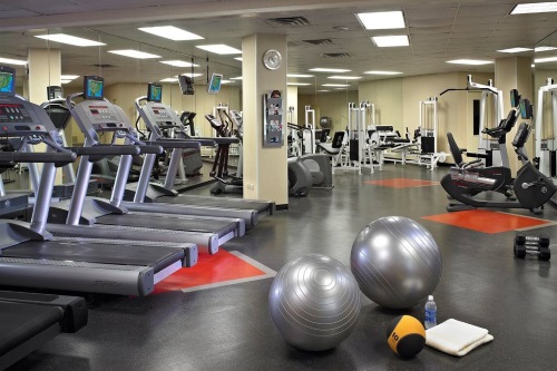 Hilton Chicago Oak Brook Hills Resort gym